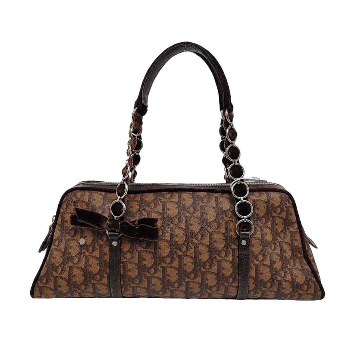 Christian Dior Romantique Trotter Boston Bag
