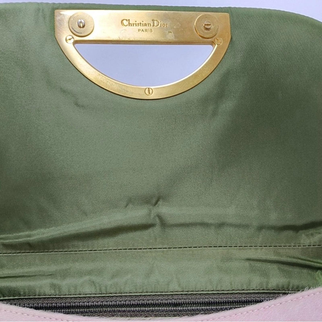 Christian Dior Malice Pink Python Pearl Shoulder Bag Vintage