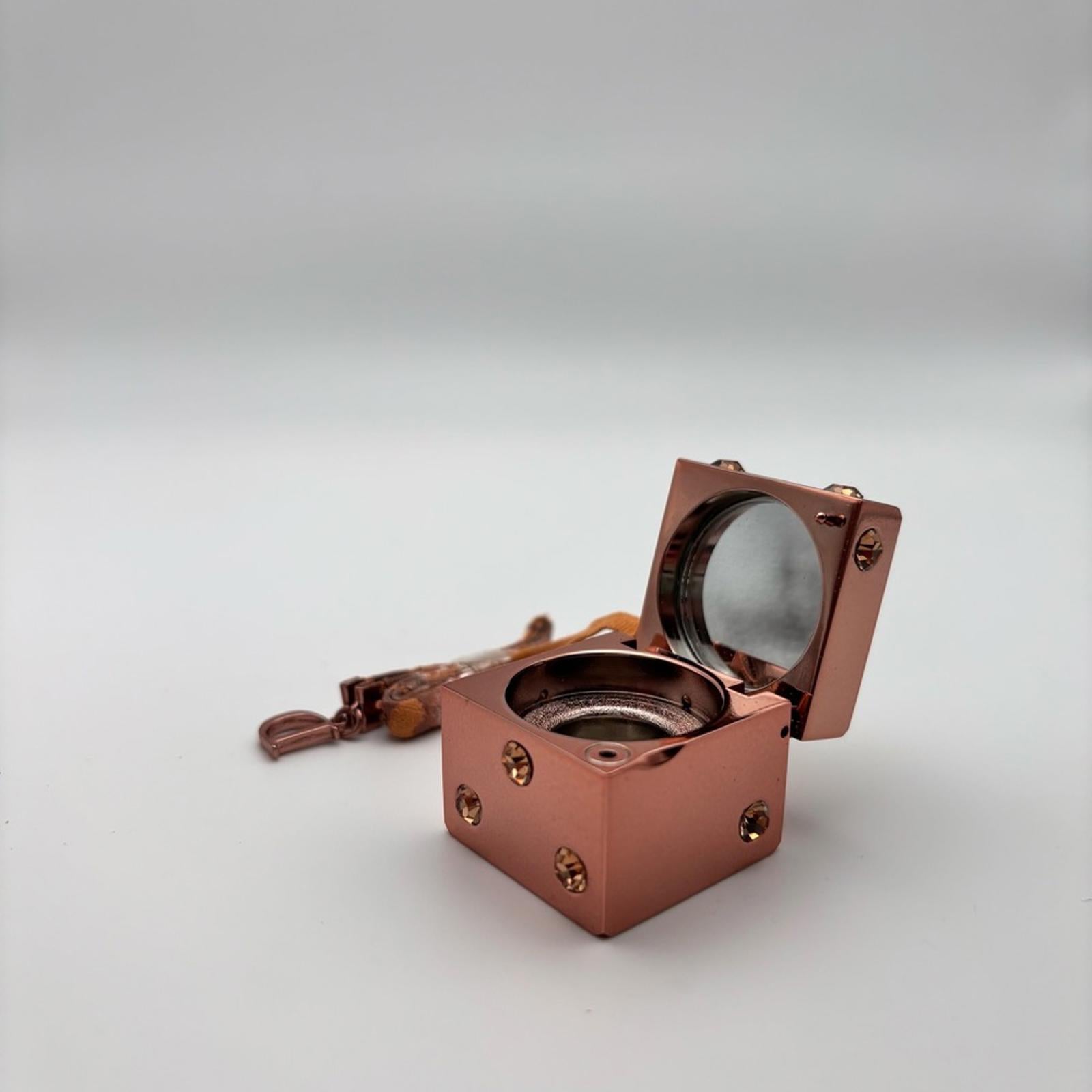 Dior Summer Play Crystal Dice Lip Gloss Bag Charm – Rose Gold