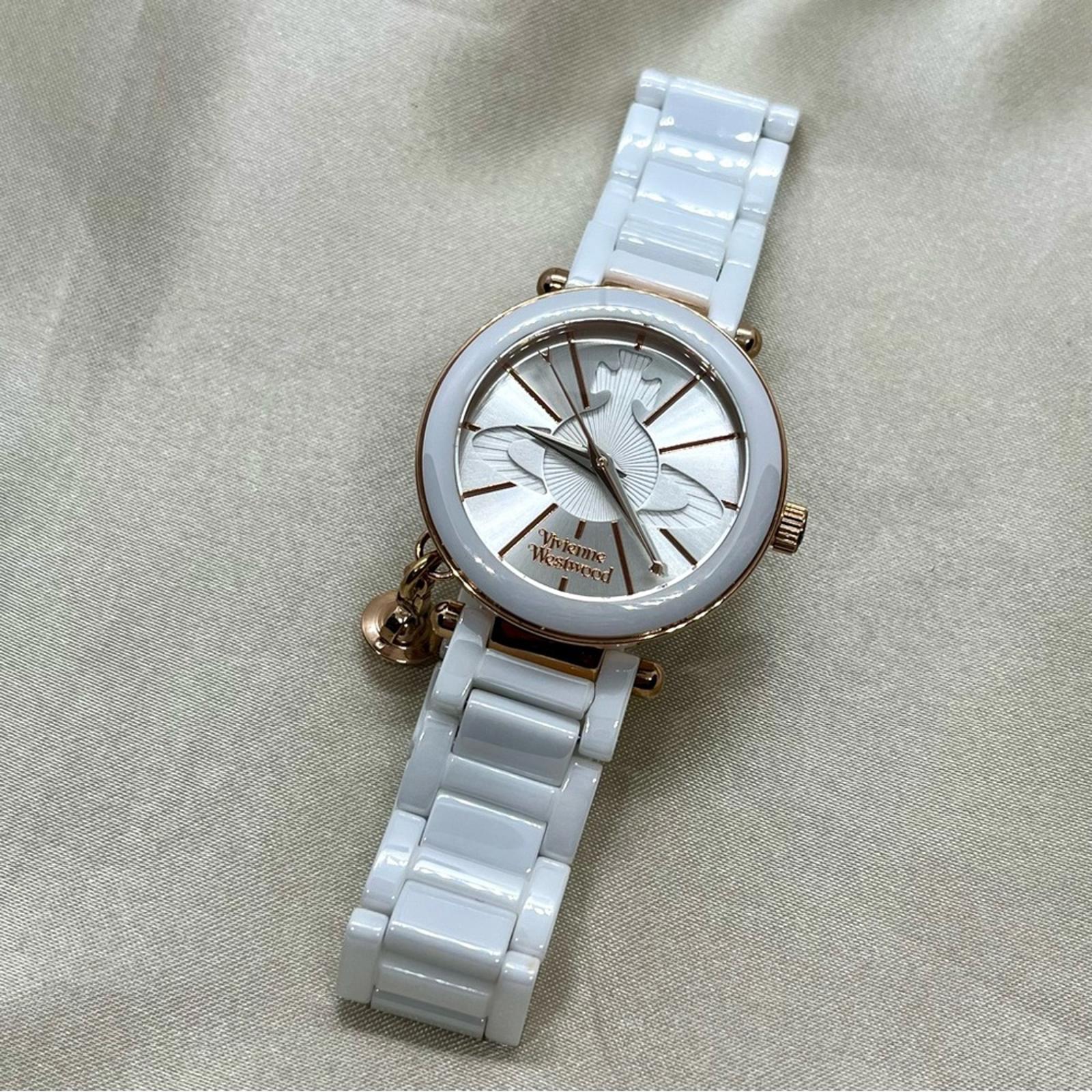 Vivienne Westwood Kensington II White Ceramic Watch