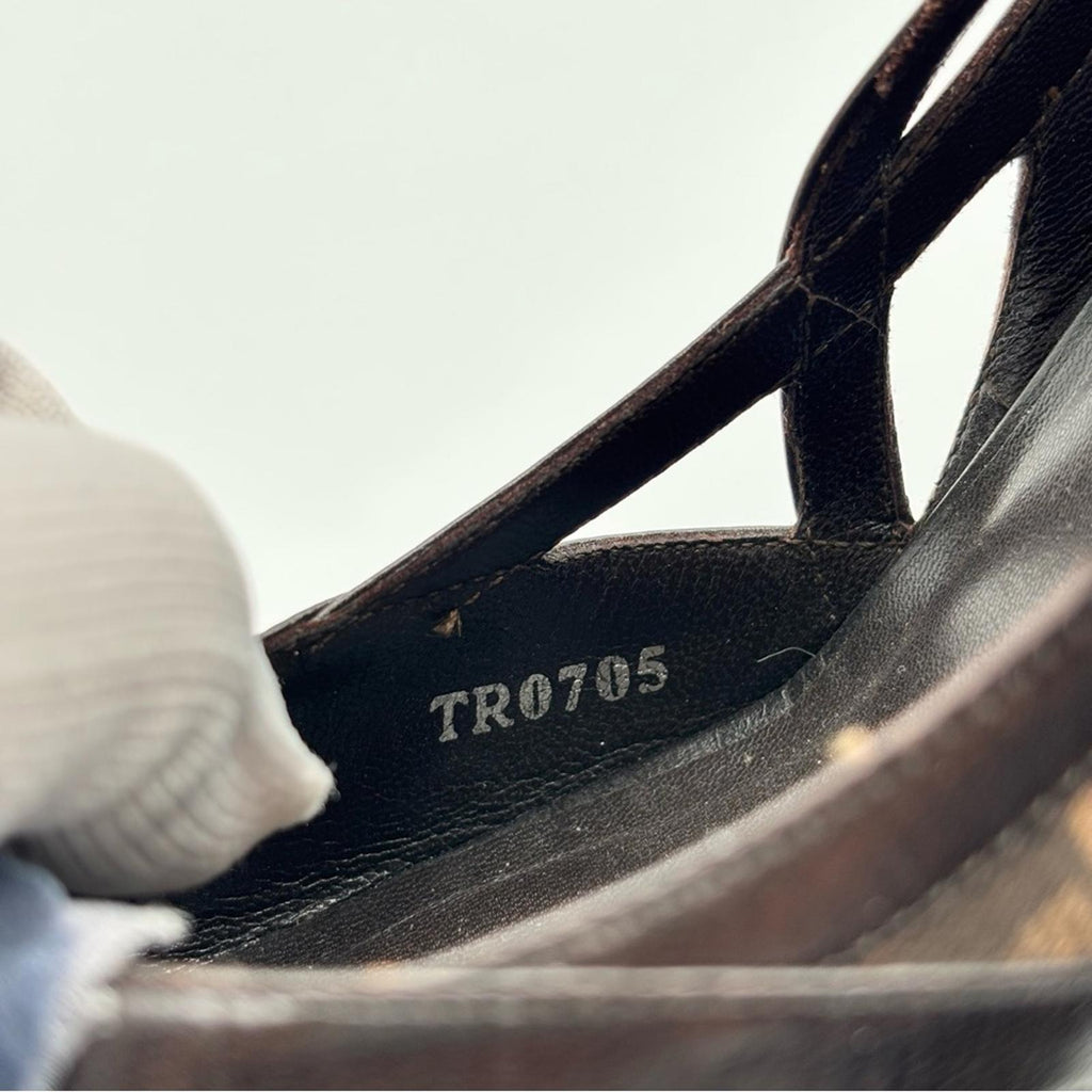 Christian Dior Monogram Canvas Pointed Toe Heels with Floral Detail